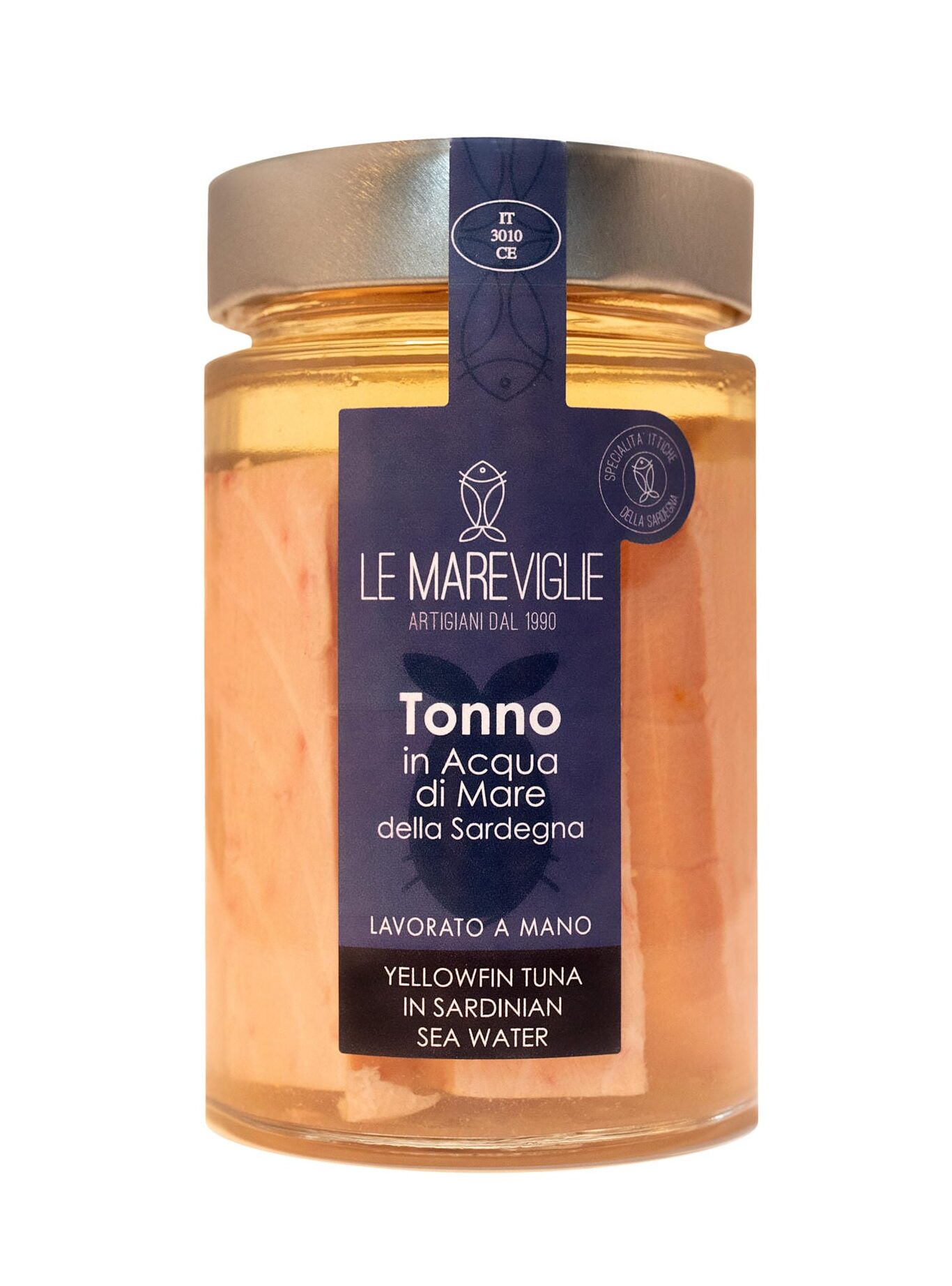 Tonno in acqua di mare - Vasetto