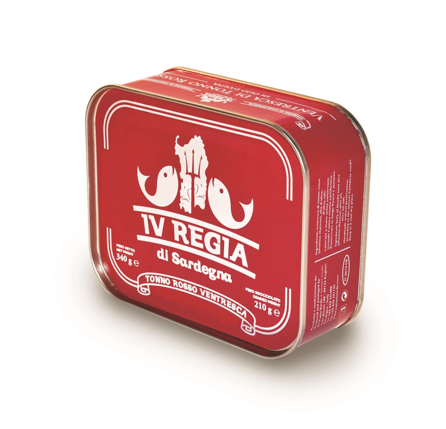 Ventresca di tonno rosso - Latta IV Regia