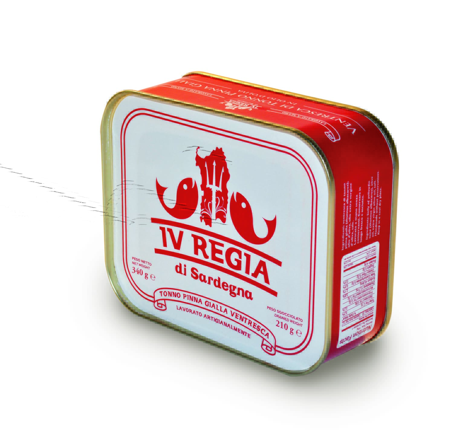 Ventresca di tonno pinne gialle - Latta IV Regia